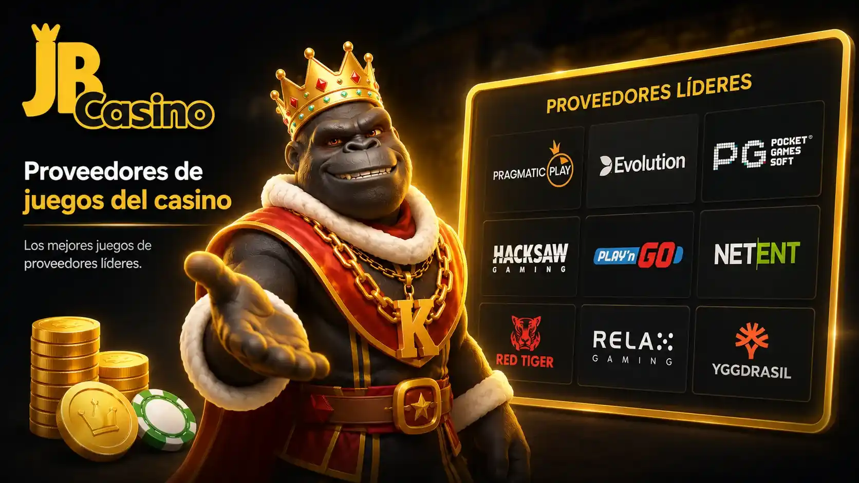 Proveedores de juegos del casino