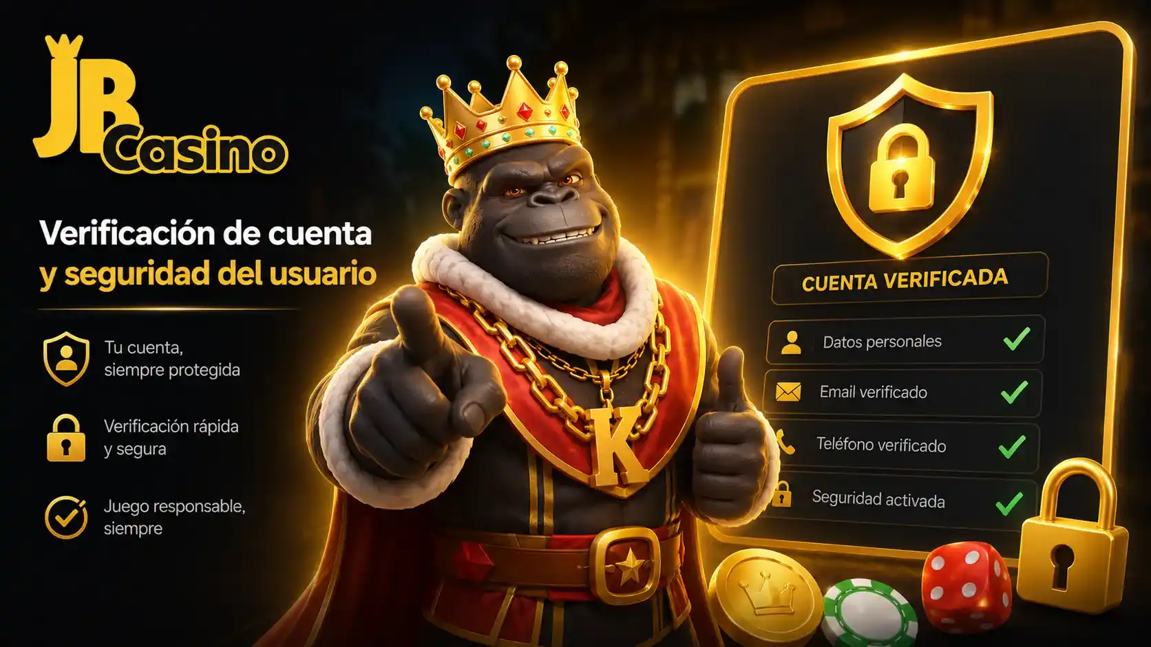 Verificación de cuenta y seguridad del usuario
